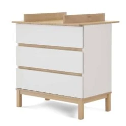 Obaby Astrid 3 Piece Nursery Room Set – White/Oak 24 Obaby Astrid 3 Piece Nursery Room Set – White/Oak -Kiddies Kingdom Store njt