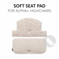 Hauck Alpha Highchair Pad Select – Leo Natural -Kiddies Kingdom Store nnn 1
