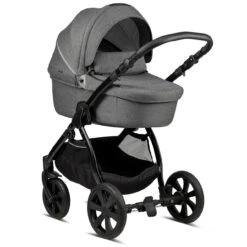 Noordi Fjordi 3 In 1 Travel System – Dark Grey -Kiddies Kingdom Store noordi fjordi 2 in 1 pram dark grey 5