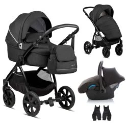 Noordi Fjordi 3 In 1 Travel System – Black