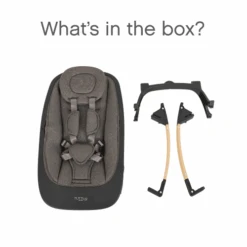 Tutti Bambini Nova Highchair/Rocker Package – Grey/Oak -Kiddies Kingdom Store nova complete set grey oak 3 1