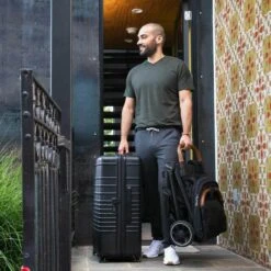 Nuna TRVL Compact Stroller – Caviar 22 Nuna TRVL Compact Stroller – Caviar -Kiddies Kingdom Store nuna trvl compact stroller lifestyle 3 00871.1642160747 1