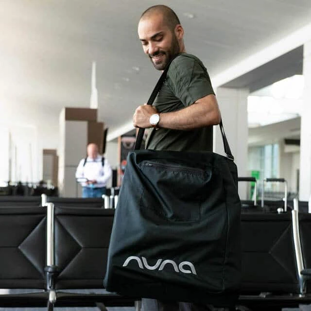 Nuna TRVL Compact Stroller With Raincover And Travel Bag – Caviar 10 Nuna TRVL Compact Stroller With Raincover And Travel Bag – Caviar - Image 10