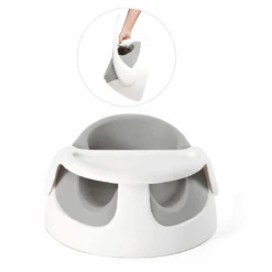 Mamas & Papas Snug Floor Seat With Activity Tray – Pebble Grey -Kiddies Kingdom Store o00