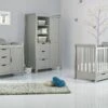 Obaby Stamford Mini 3 Piece Nursery Room Set – Warm Grey
