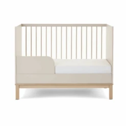 Obaby Astrid 4in1 Cot Bed – Satin/Oak -Kiddies Kingdom Store oi9i9uo0o
