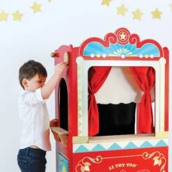 Le Toy Van Showtime Puppet Theatre -Kiddies Kingdom Store oo 1