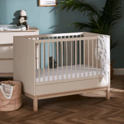 Obaby Astrid 4in1 Cot Bed – Satin/Oak