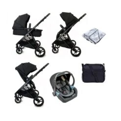 Estilo Bebe Otter 3 In 1 Travel System – Midnight Black
