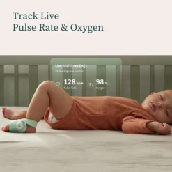 Owlet Dream Sock – Bedtime Blue -Kiddies Kingdom Store owlet dream sock mint 3 2