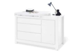 Pinolino Milk 2 Piece Nursery Room Set -Kiddies Kingdom Store pinolino dresser milk