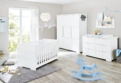 Pinolino Polar 3 Piece Extra Wide Nursery Room Set