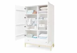 Pinolino Skadi 3 Piece Nursery Room Set -Kiddies Kingdom Store pinolino skadi wardrobe 2