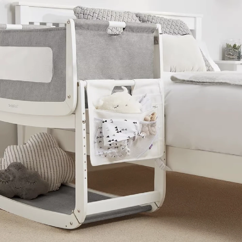 SnuzPod Storage Pocket Grey 2 SnuzPod Storage Pocket Grey - Image 2