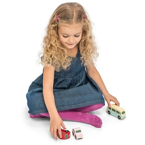 Le Toy Van Retro Metro Car Set 4 Le Toy Van Retro Metro Car Set - Image 4