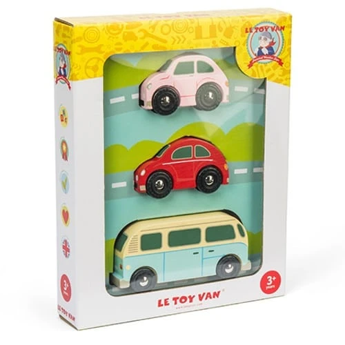 Le Toy Van Retro Metro Car Set 3 Le Toy Van Retro Metro Car Set - Image 3
