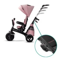 Kinderkraft Pink Easytwist Trike -Kiddies Kingdom Store prod 1597392425 5902533914494 12