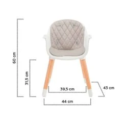 Kinderkraft Sienna Grey High Chair 25 Kinderkraft Sienna Grey High Chair -Kiddies Kingdom Store prod 1599049471 wymiar1 5902533915095