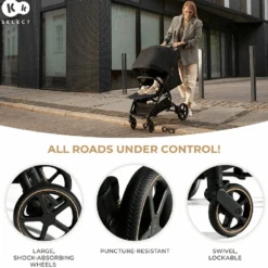 Kinderkraft Mitzy Pushchair Ink Black -Kiddies Kingdom Store r65e