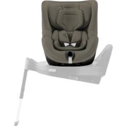 Britax DUALFIX 5Z Soft Urban Olive Lux -Kiddies Kingdom Store r6i7