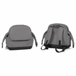 Noordi Fjordi Leather 2 In 1 Pram – Sleet -Kiddies Kingdom Store rdg 1