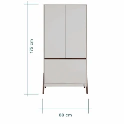 Tutti Bambini Fuori 4in1 3 Piece Nursery Room Set – White Sand/Warm Walnut 22 Tutti Bambini Fuori 4in1 3 Piece Nursery Room Set – White Sand/Warm Walnut -Kiddies Kingdom Store reyr 1