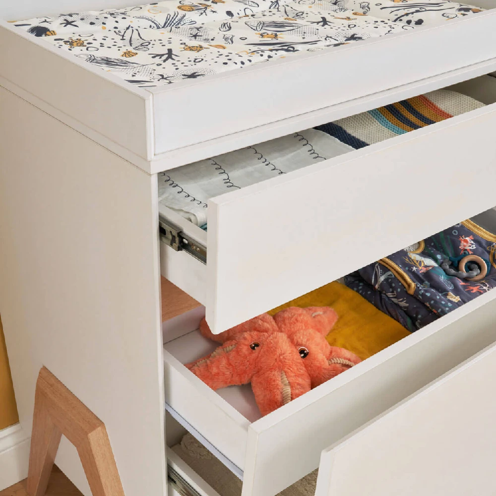 Tutti Bambini Fuori 3 Piece Room Set White & Light Oak 14 Tutti Bambini Fuori 3 Piece Room Set White & Light Oak - Image 14