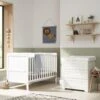 Tutti Bambini Rio 2 Piece Nursery Room Set – White