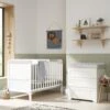 Tutti Bambini Rio 2 Piece Nursery Room Set – White Dove Grey