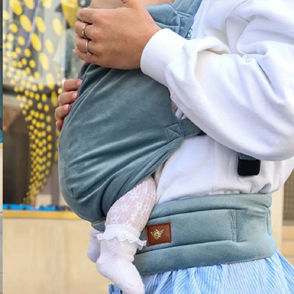 Bizzi Growin Cloud Blue Nomad Baby Carrier 3 Bizzi Growin Cloud Blue Nomad Baby Carrier - Image 3