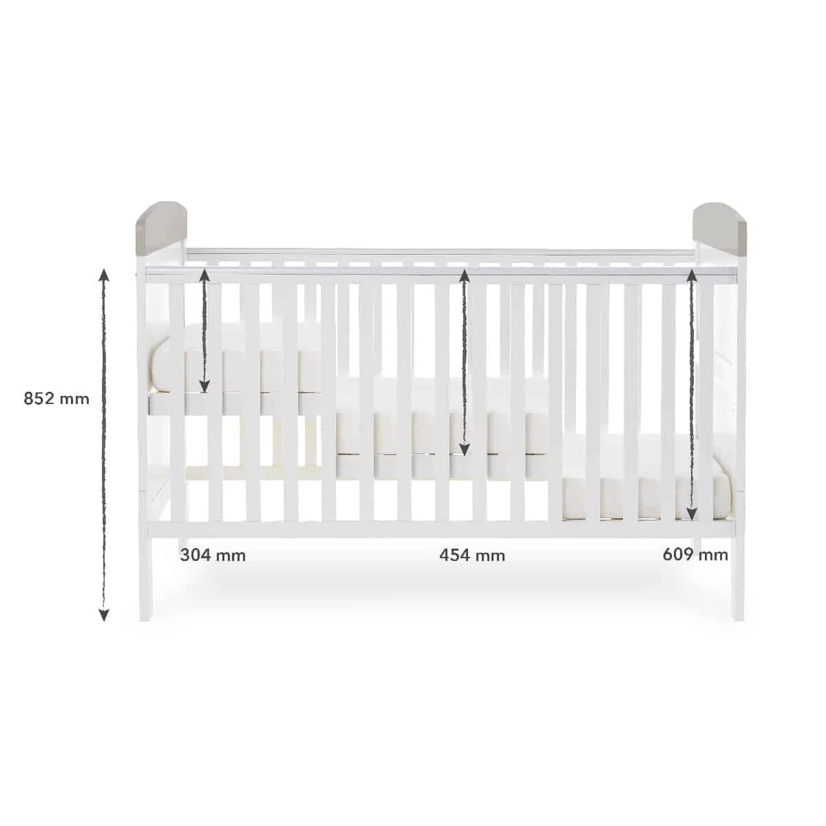 Obaby Grace GUESS To The Moon And Back Cot Bed 3 Obaby Grace GUESS To The Moon And Back Cot Bed - Image 3
