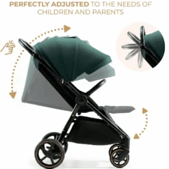 Kinderkraft Pushchair MITZY Jade Green -Kiddies Kingdom Store rty44
