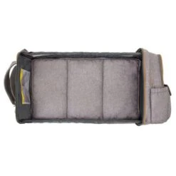 Bizzi Growin Baby Travel Crib Changing Rucsac Windsor Grey -Kiddies Kingdom Store rucpod 2