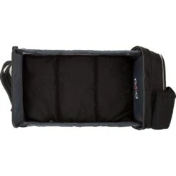 Bizzi Growin Baby Travel Crib Changing Rucsac Chelsea Black -Kiddies Kingdom Store rucpod black 2