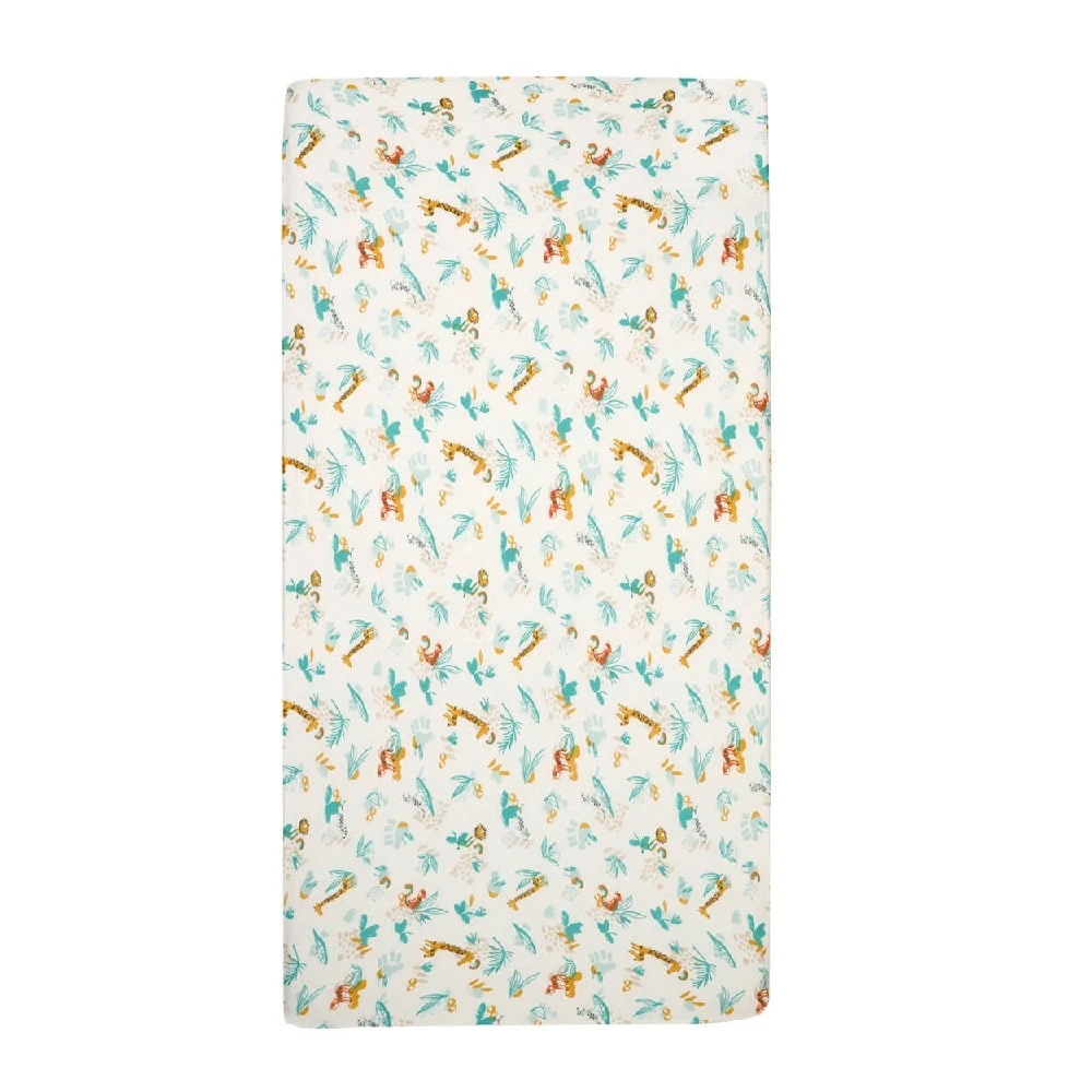 Tutti Bambini Mini Cot Fitted Sheets 2pk – Run Wild 5 Tutti Bambini Mini Cot Fitted Sheets 2pk – Run Wild - Image 5