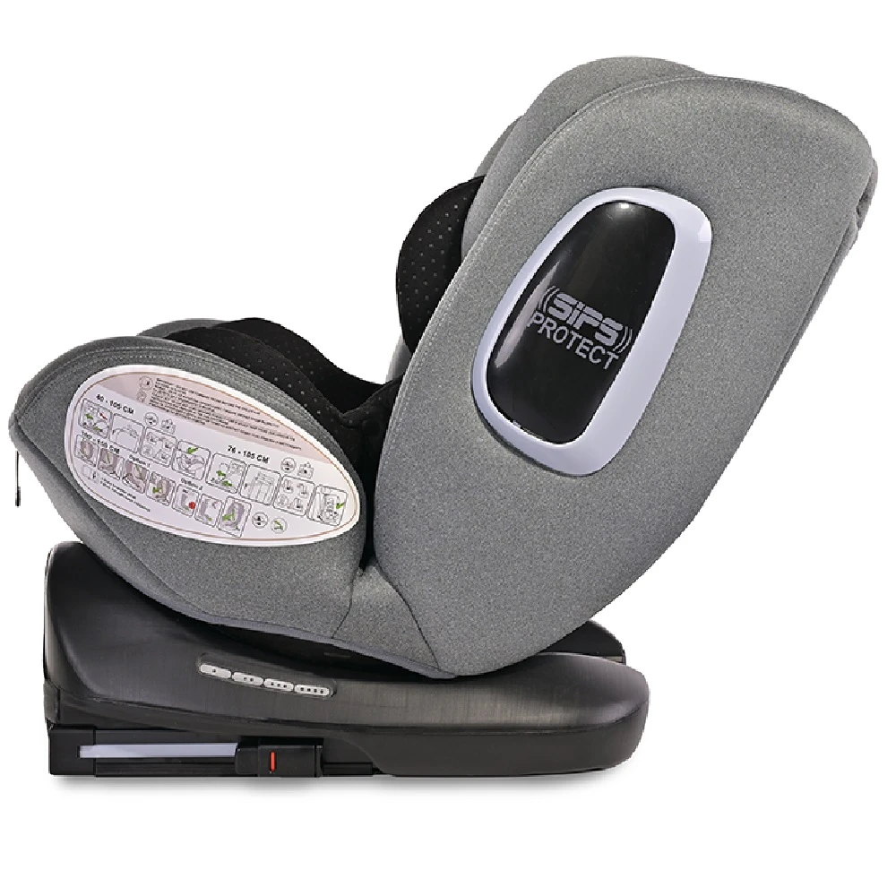 Lorelli PHOENIX I-Size ISOFIX 360 Car Seat – Grey 8 Lorelli PHOENIX I-Size ISOFIX 360 Car Seat – Grey - Image 8