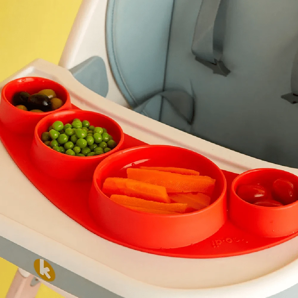 Koo-Di Tiny Tapas Silicone Placemat Ladybug 4 Koo-Di Tiny Tapas Silicone Placemat Ladybug - Image 4