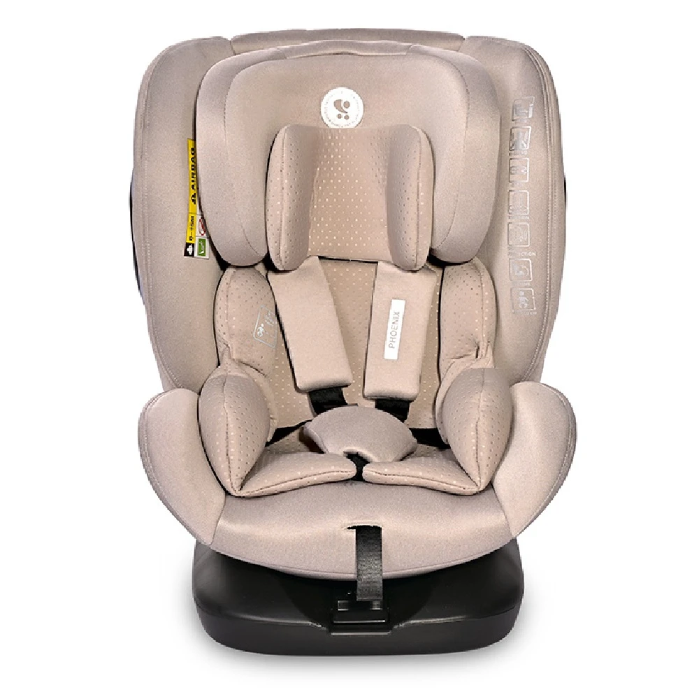Lorelli PHOENIX I-Size ISOFIX 360 Car Seat – Beige 1 Lorelli PHOENIX I-Size ISOFIX 360 Car Seat – Beige