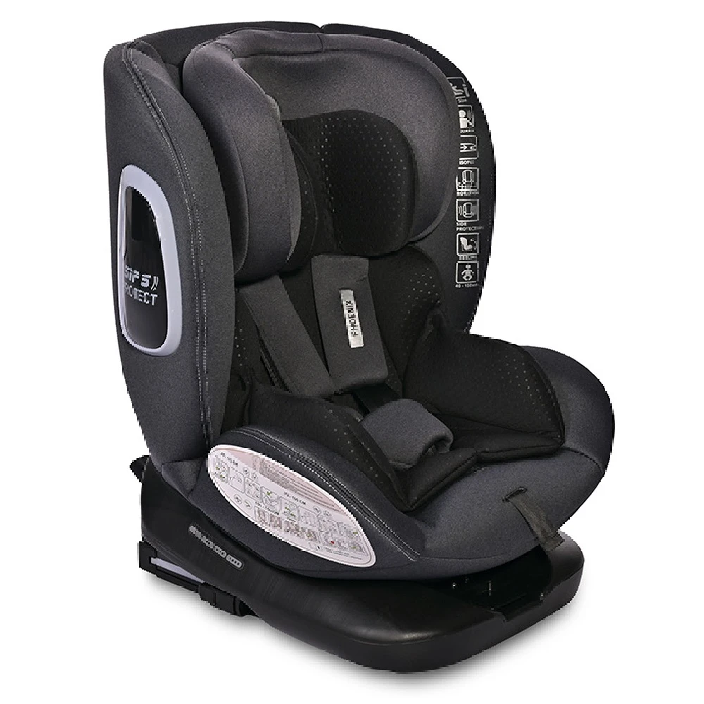 Lorelli PHOENIX I-Size ISOFIX 360 Car Seat – Black 2 Lorelli PHOENIX I-Size ISOFIX 360 Car Seat – Black - Image 2