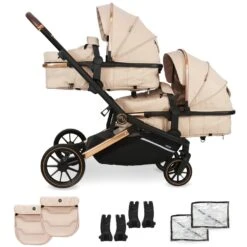 My Babiie Tandem Pushchair – Giraffe