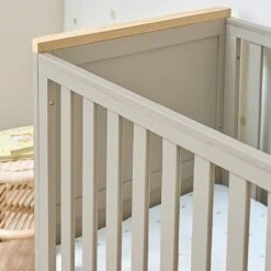Tutti Bambini Misha Cot Bed – Mushroom/Golden Oak -Kiddies Kingdom Store se4r56 1