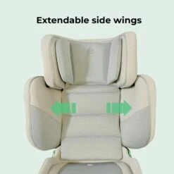 My Babiiei-Size (100-150cm) Compact High Back Booster Car Seat – Stone 12 My Babiiei-Size (100-150cm) Compact High Back Booster Car Seat – Stone -Kiddies Kingdom Store se4r5y6