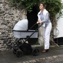 My Babiie MB500 3-in-1 Travel System – Moon Grey -Kiddies Kingdom Store ser45t678