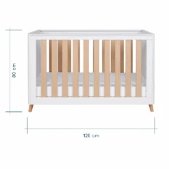 Tutti Bambini Fika 4in1 3 Piece Room Set – White/Light Oak 35 Tutti Bambini Fika 4in1 3 Piece Room Set – White/Light Oak -Kiddies Kingdom Store serwrw 1