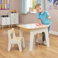 Liberty House Toys 3 In 1 Storage Table And Chair Set -Kiddies Kingdom Store sgEay4 1