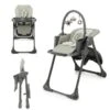 Kinderkraft High Chair 2in1 TUMMIE Grey