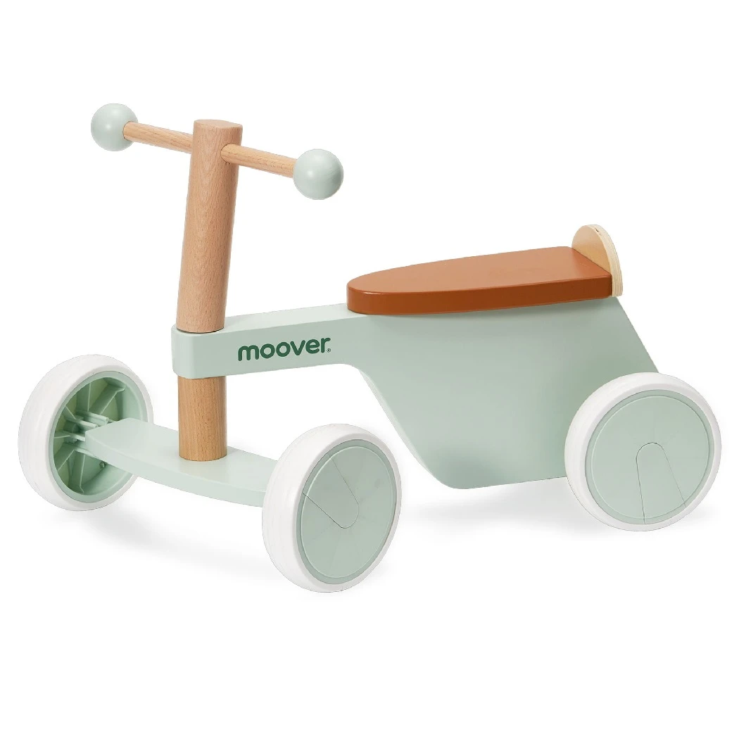 Moover Moover 4 Wheeled Ride On Bike Green 1 Moover Moover 4 Wheeled Ride On Bike Green
