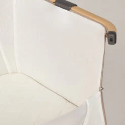 Silver Cross Lunar Bedside Crib – Oatmeal -Kiddies Kingdom Store silver cross lunar bedside crib oatmeal 3 1