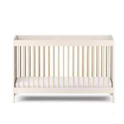 Silver Cross Seville 3+3 Piece Ultimate Newborn Room Set Bundle – Cashmere/Oak -Kiddies Kingdom Store silver cross seville 2 1