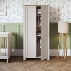 Silver Cross Seville 3+3 Piece Ultimate Newborn Room Set Bundle – Cashmere/Oak -Kiddies Kingdom Store silver cross seville 8 1